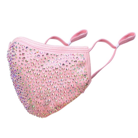 Crystal Face Mask (Pink) - Picture 2 of 5